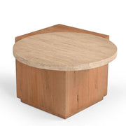 Salontafel Numa Naturel Mangohout 60x48 cm-Bijzettafels-Starfurn