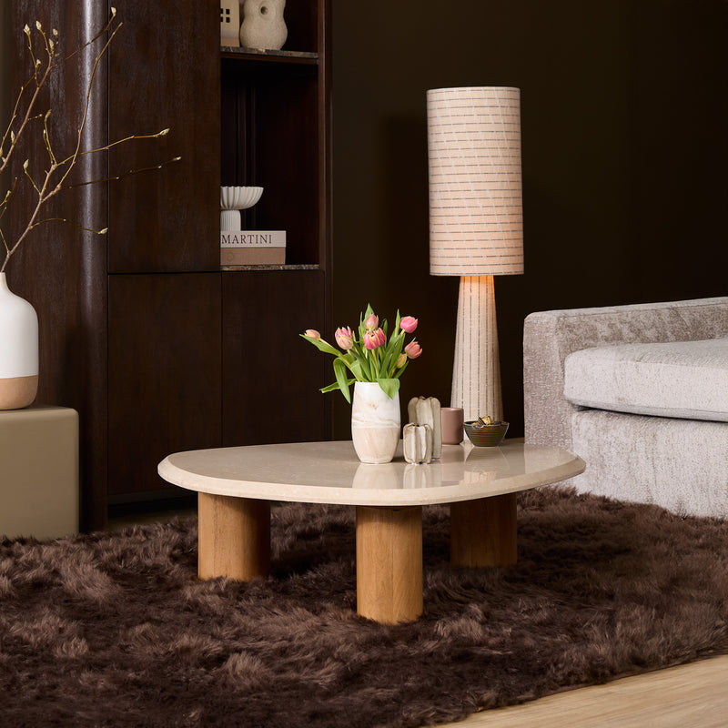 Salontafel Nuvé Naturel Mangohout 100 cm 100x90x30 cm-Salontafels-Starfurn