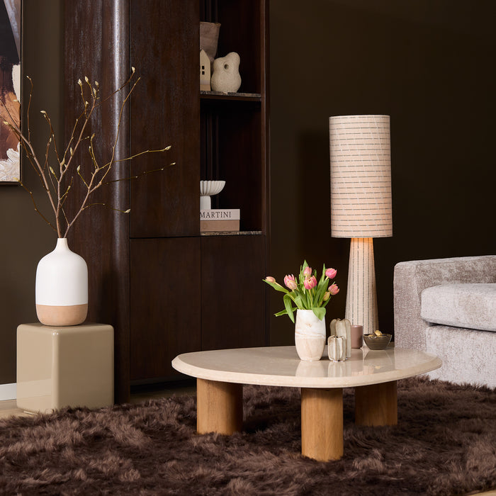 Salontafel Nuvé Naturel Mangohout 100 cm-Salontafels-Starfurn