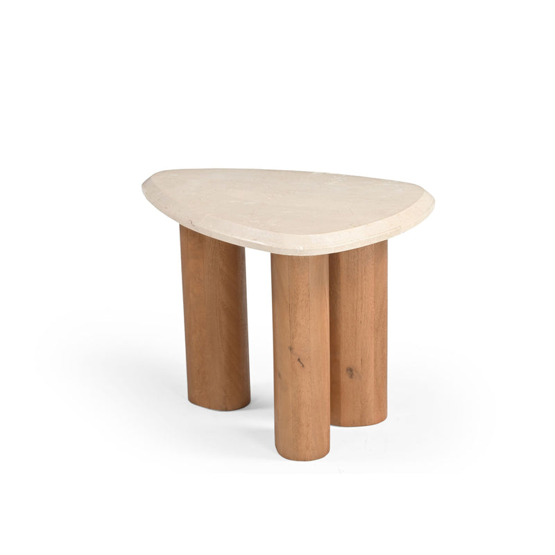 Salontafel Nuvé Naturel Mangohout 60x45 cm-Bijzettafels-Starfurn