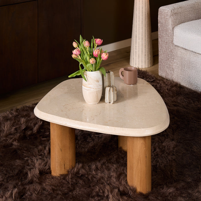 Salontafel Nuvé Naturel Mangohout 84 cm 84x75x37 cm-Salontafels-Starfurn