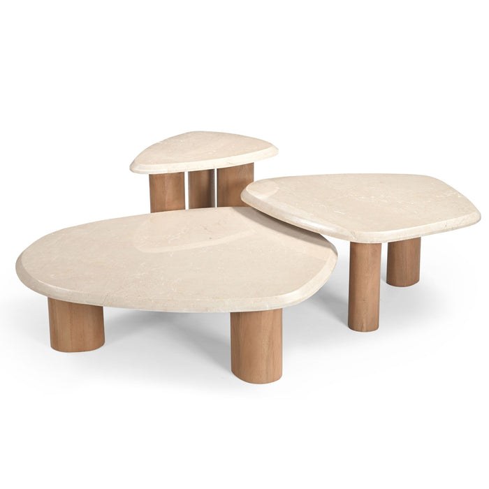 Salontafel Nuvé Naturel Mangohout 84 cm 84x75x37 cm-Salontafels-Starfurn