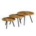 Salontafel Ohio set van 3 70x70x45 cm-Salontafels-Starfurn
