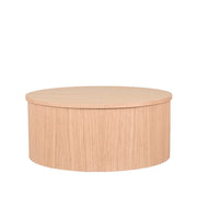 Salontafel Oliva Naturel Eiken 70 cm Rond 70x70x30 cm-Salontafels-LABEL51