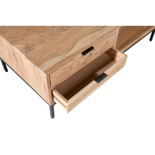 Salontafel Oslo Acasia Acaciahout Naturel hout 120x60 cm-Salontafels-Livingfurn
