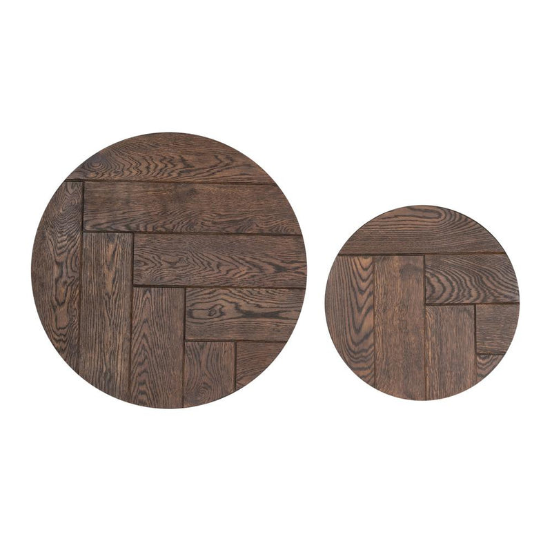 Salontafel Otik Bruin Metaal 70 cm 70x70x45 cm-Salontafels-Starfurn