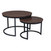 Salontafel Otik Zwart Metaal 70 cm STF 70x70x45 cm STF-3969-Salontafels-Starfurn