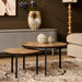 Salontafel Otik Zwart Metaal 70 cm STF 70x70x45 cm STF-3971-Salontafels-Starfurn