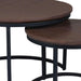 Salontafel Otik Zwart Metaal 70 cm - STF-Salontafels-Starfurn
