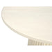 Salontafel Patrice Mangohout Crème wit 50 cm 50x50x46 cm-Salontafels-Livingfurn