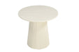 Salontafel Patrice Mangohout Crème wit 50 cm-Salontafels-Livingfurn