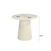 Salontafel Patrice Mangohout Crème wit 50 cm-Salontafels-Livingfurn