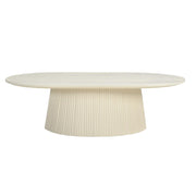 Salontafel Patrice Mangohout Crème wit 70x120 cm-Salontafels-Livingfurn