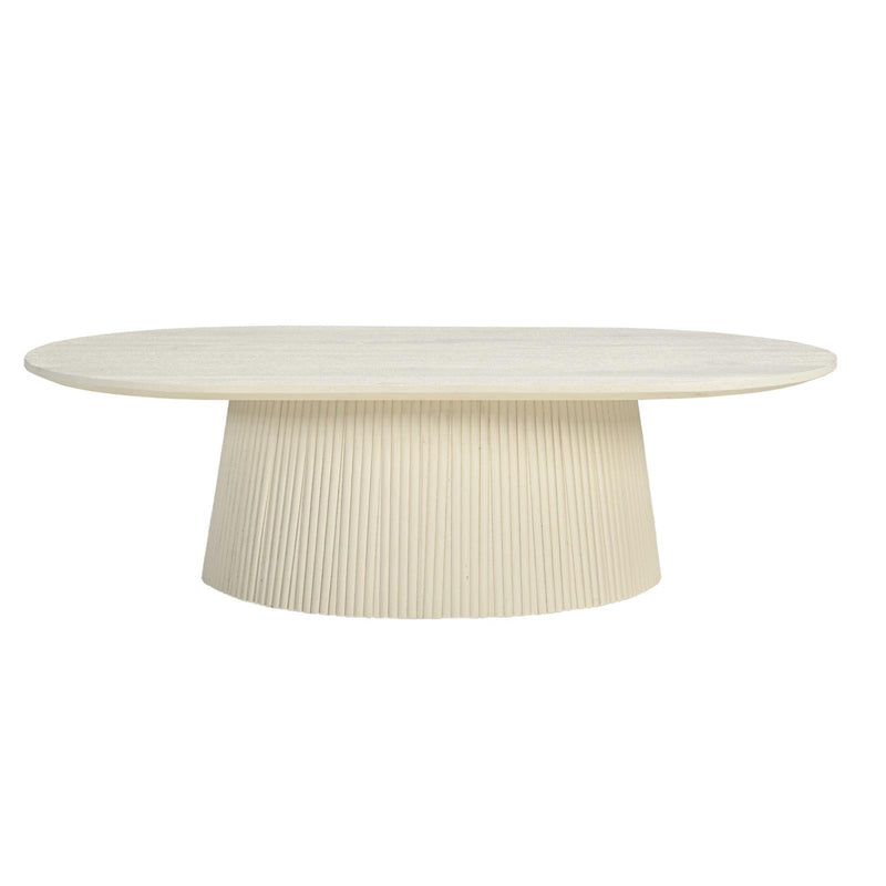 Salontafel Patrice Mangohout Crème wit 70x120 cm-Salontafels-Livingfurn