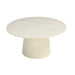 Salontafel Patrice Mangohout Crème wit 80 cm-Salontafels-Livingfurn