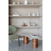 Salontafel Peli Marble Bruin 84x48 cm-Salontafels-Creating Home