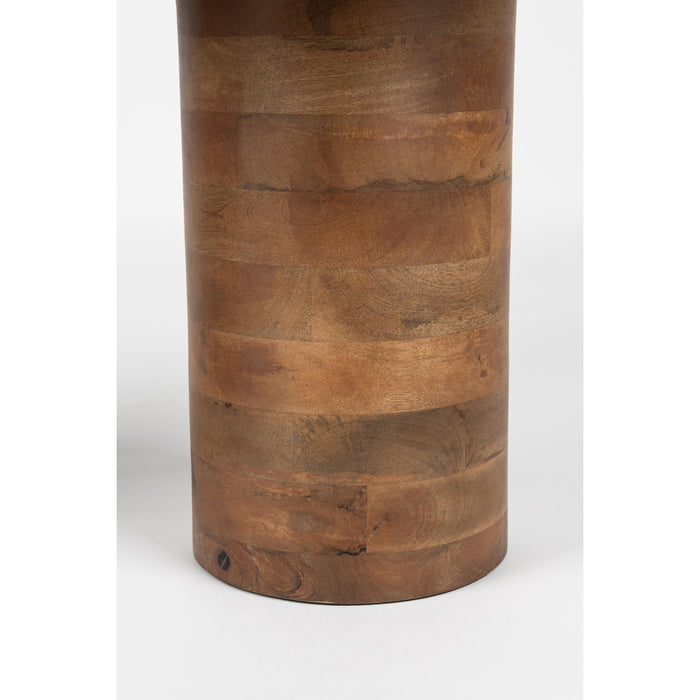 Salontafel Peli Marble Bruin 84x48 cm-Salontafels-Creating Home