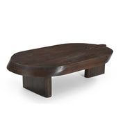 Salontafel Rava Bruin Mangohout 125x70 cm-Salontafels-Starfurn