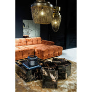 Salontafel Rayn Versteend Hout Crème 53x66 cm-Salontafels-PTMD