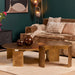 Salontafel Ronde salontafel Darwin L 90x90x28 cm-Salontafels-Starfurn