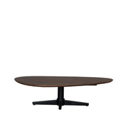 Salontafel Rosie Mangohout Espresso 140 cm 140x160x0.5 cm-Salontafels-LABEL51