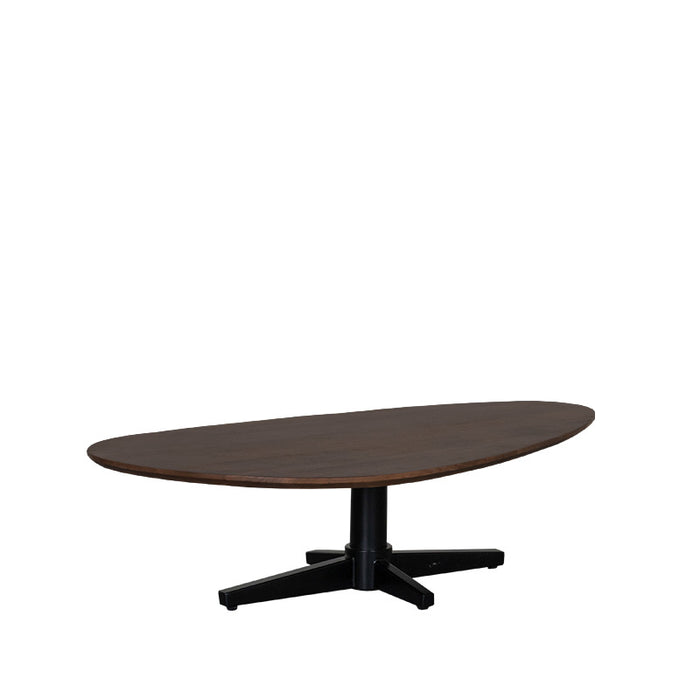 Salontafel Rosie Mangohout Espresso 140 cm 140x160x0.5 cm-Salontafels-LABEL51