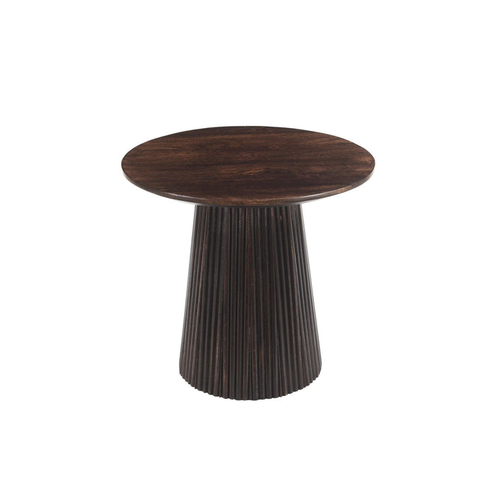 Salontafel Salvator Mangohout Bruin 50 cm 50x50x46 cm 13928-Salontafels-Livingfurn