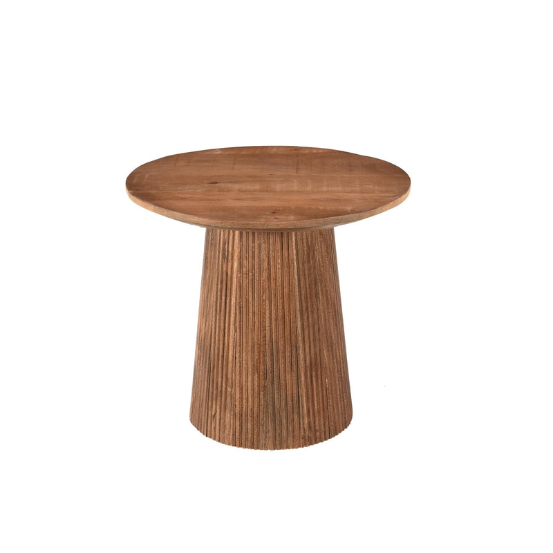 Salontafel Salvator Mangohout Bruin 50 cm 50x50x46 cm 14002-Salontafels-Livingfurn