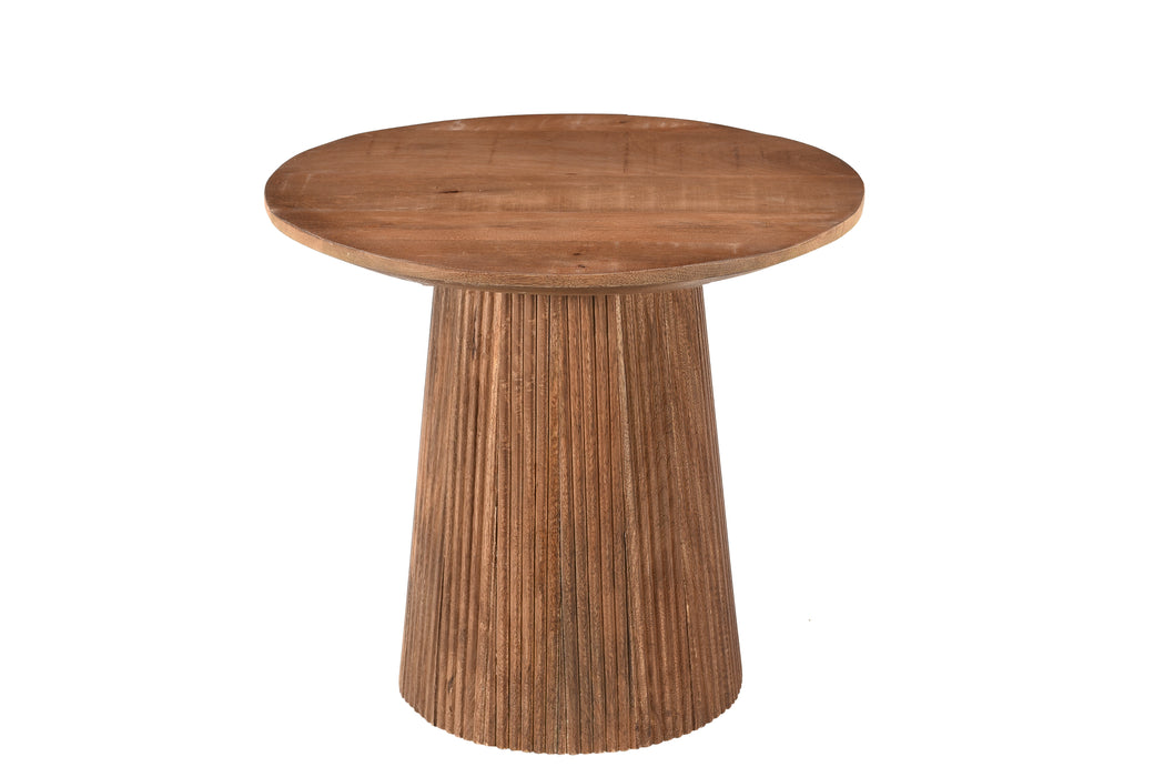 Salontafel Salvator Mangohout Bruin 50 cm-Salontafels-Livingfurn