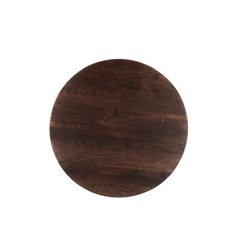 Salontafel Salvator Mangohout Bruin 80 cm 80x80x38 cm 13951-Salontafels-Livingfurn