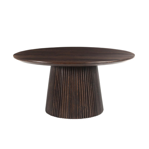 Salontafel Salvator Mangohout Bruin 80 cm 80x80x38 cm 13951-Salontafels-Livingfurn