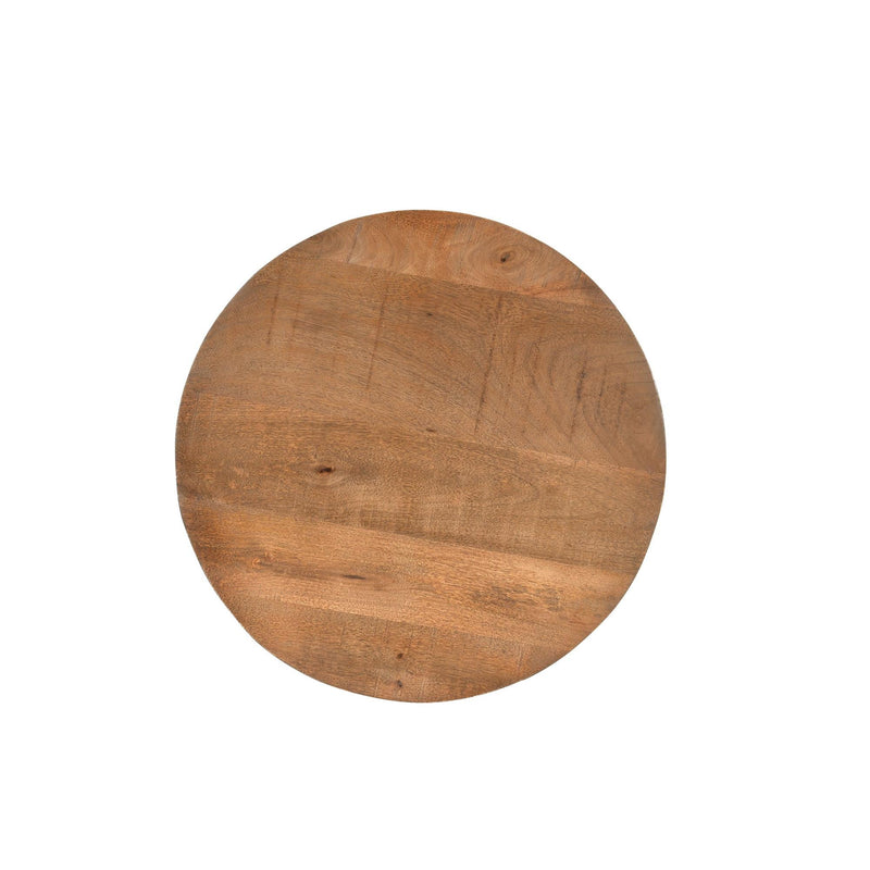 Salontafel Salvator Mangohout Bruin 80 cm 80x80x38 cm 20000-Salontafels-Livingfurn
