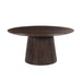 Salontafel Salvator Mangohout Bruin 80 cm 80x80x38 cm-Salontafels-Livingfurn