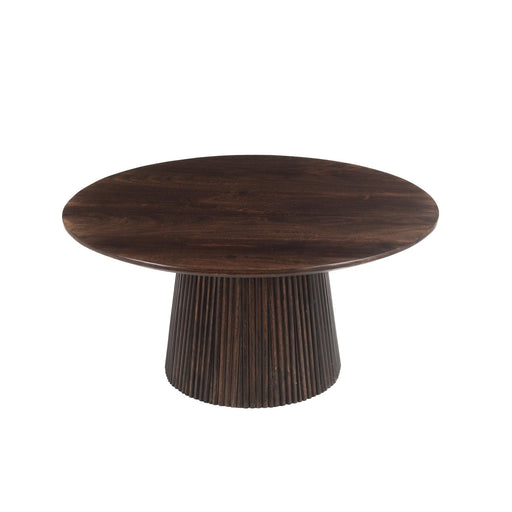 Salontafel Salvator Mangohout Bruin 80 cm-Salontafels-Livingfurn