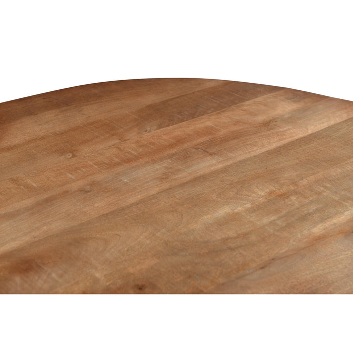 Salontafel Salvator Mangohout Bruin 80 cm-Salontafels-Livingfurn