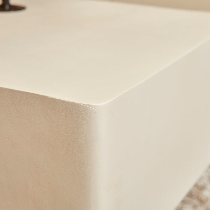 Salontafel Saya Zand Mangohout 50 cm 50x50x51 cm-Salontafels-Starfurn