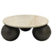 Salontafel Skippy Marmer Beige 85 cm-Salontafels-PTMD