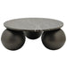 Salontafel Skippy Marmer Bruin 85 cm-Salontafels-PTMD