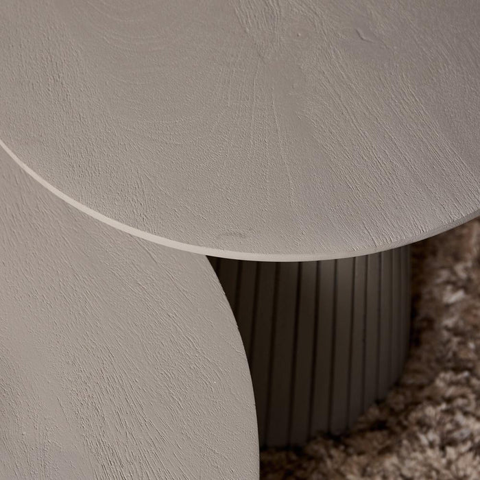 Salontafel Solana - 80 cm - Taupe-Salontafels-Starfurn