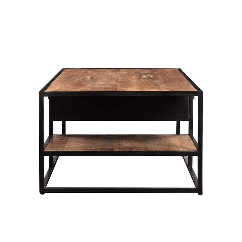 Salontafel Sturdy Mangohout Naturel hout 120x70 cm-Salontafels-Livingfurn