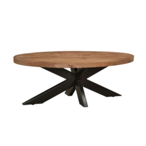 Salontafel Sturdy Mangohout Naturel hout 130x70 cm-Salontafels-Livingfurn