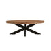 Salontafel Sturdy Mangohout Naturel hout 130x70 cm-Salontafels-Livingfurn