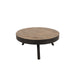 Salontafel Suri Large Teak Hout Bruin Ø74x32 cm-Salontafels-Creating Home