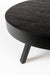 Salontafel Suri Large Teak Hout Zwart Ø74x32 cm-Salontafels-Creating Home