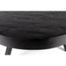 Salontafel Suri Large Teak Hout Zwart Ø74x32 cm-Salontafels-Creating Home