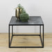 Salontafel TIJL 60 x 60 Staal Zwart 60x60x40cm Spinder Design-Salontafels-Spinder