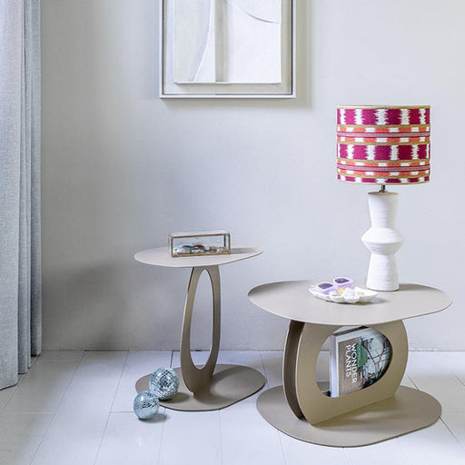 Salontafel TONDA Staal Champagne 65.5x55x35cm Spinder Design-Salontafels-Spinder