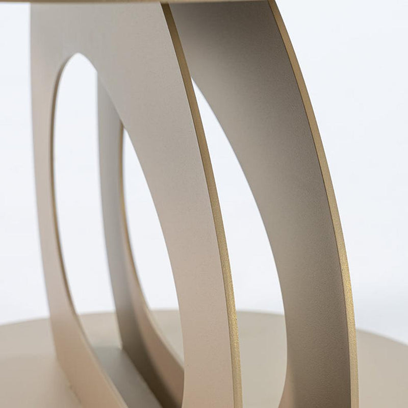 Salontafel TONDA Staal Champagne 65.5x55x35cm Spinder Design-Salontafels-Spinder