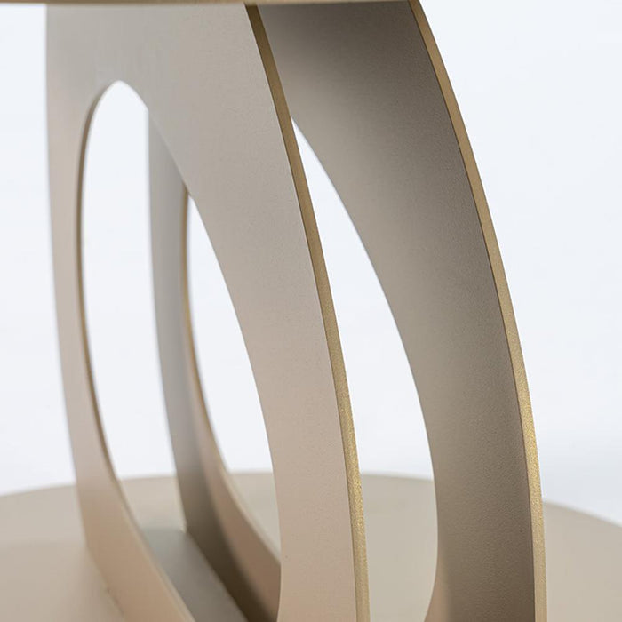 Salontafel TONDA Staal Champagne 65.5x55x35cm Spinder Design-Salontafels-Spinder