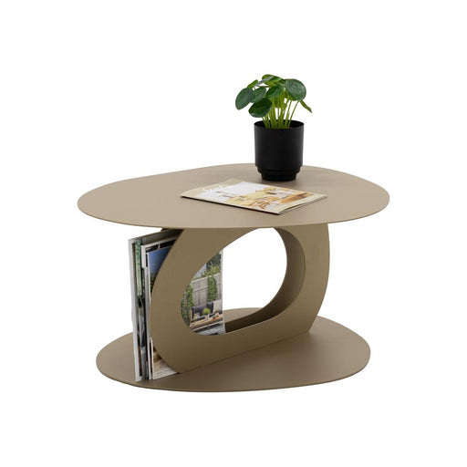 Salontafel TONDA Staal Champagne 65.5x55x35cm Spinder Design-Salontafels-Spinder